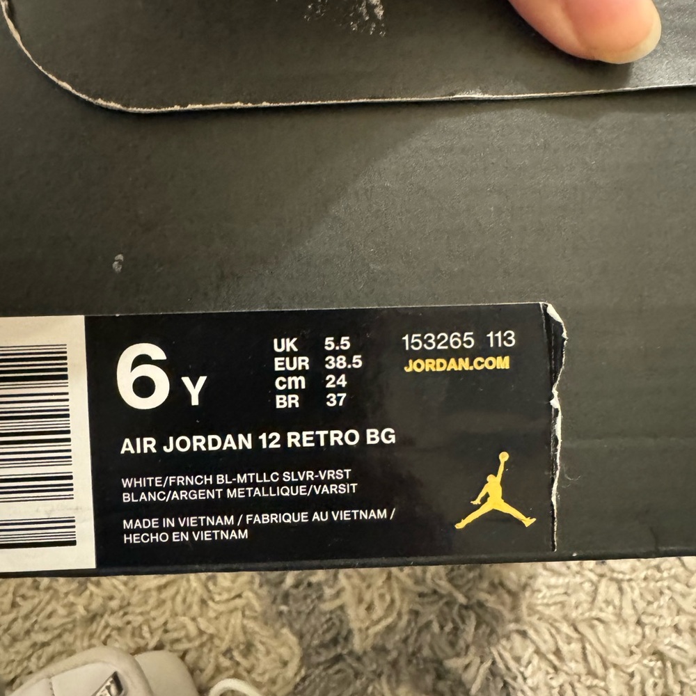 Jordan 12s - French Blue